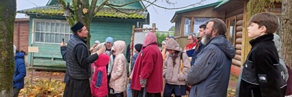 Гости из воскресной школы храма святителя Николая Чудотворца в Кудиново